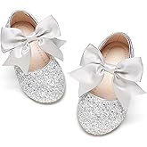 Kiderence Little Toddler Girls Dress Shoes Ballerina Ballet Flats Kids Mary Janes