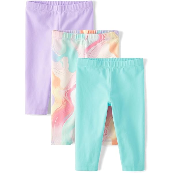 Cotton Capri Leggings The Children's PLACE Toddler Girls Popsicle