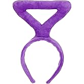 Kids Tinky-Winky Headband Costume Accessory - Plush Triangle on Soft Fabric Headband, Officially Licensed