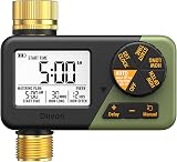Diivoo Water Sprinkler Timer, Brass Inlet/Outlet, Flexible Irrigation view 1