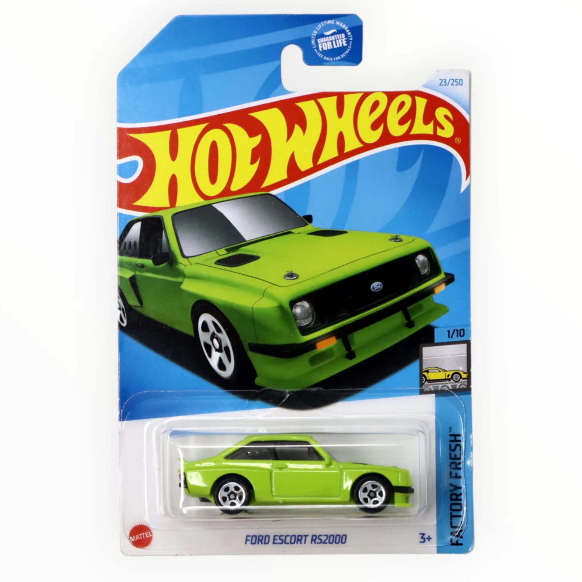 Hot Wheels 1:64 Scale Cars, Racecars, Trucks & Bikes - (Ford Escort RS2000 - HTC48)