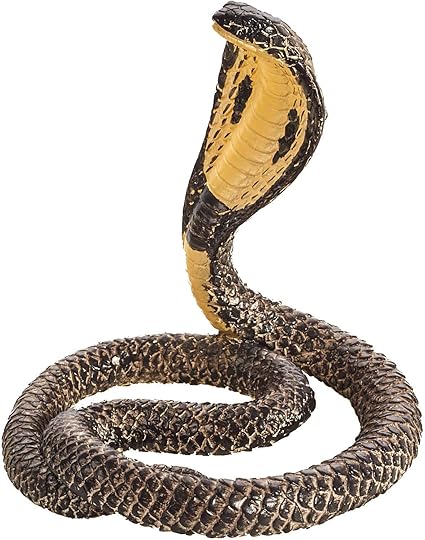 Amazon Com Mojo King Cobra Realistic International Wildlife Toy