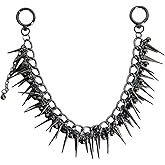 QTMY Rivet Chain Bag Charms Keychain for Handbag Purse Backpack Accessories for Bogg Bag,966