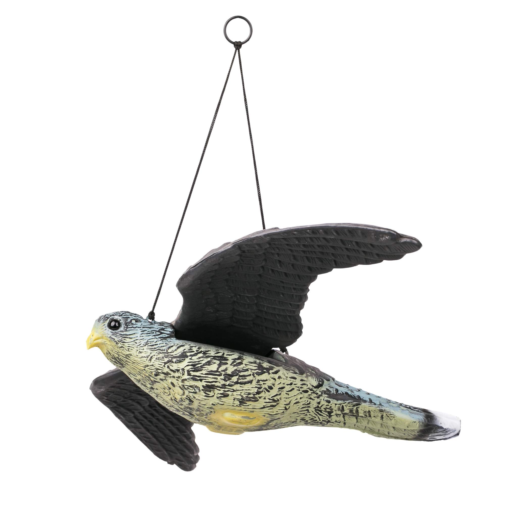 BFG Pigeon Deterrent, Falcon, Bird of Prey Bird Scarer, Garden Hanging Decoration, Scarecrow Seagull & Pigeon Scarer, Magpie Deterrent, Pest Repeller, Garden Ornaments, Large Falcon Bird Scarers