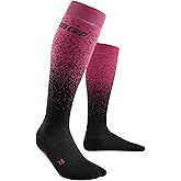 CEP Women's Winter Compression Snowfall Design Ski and Snowboard Socks