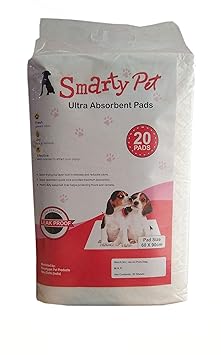 Pet Needs Ultra Absorbent Puppy Training Pads -20 Pieces-60x90cm