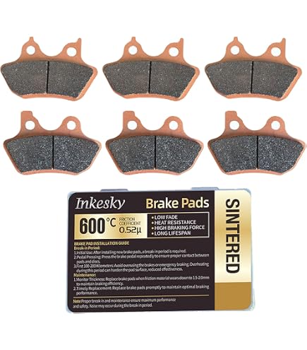 EBC Brakes FA630HH Sintered Copper Alloy Motorcycle Brake Pads