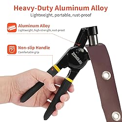 Grommet Tool Kit, 3/8 Inch Handheld Eyelet Kit Hole
