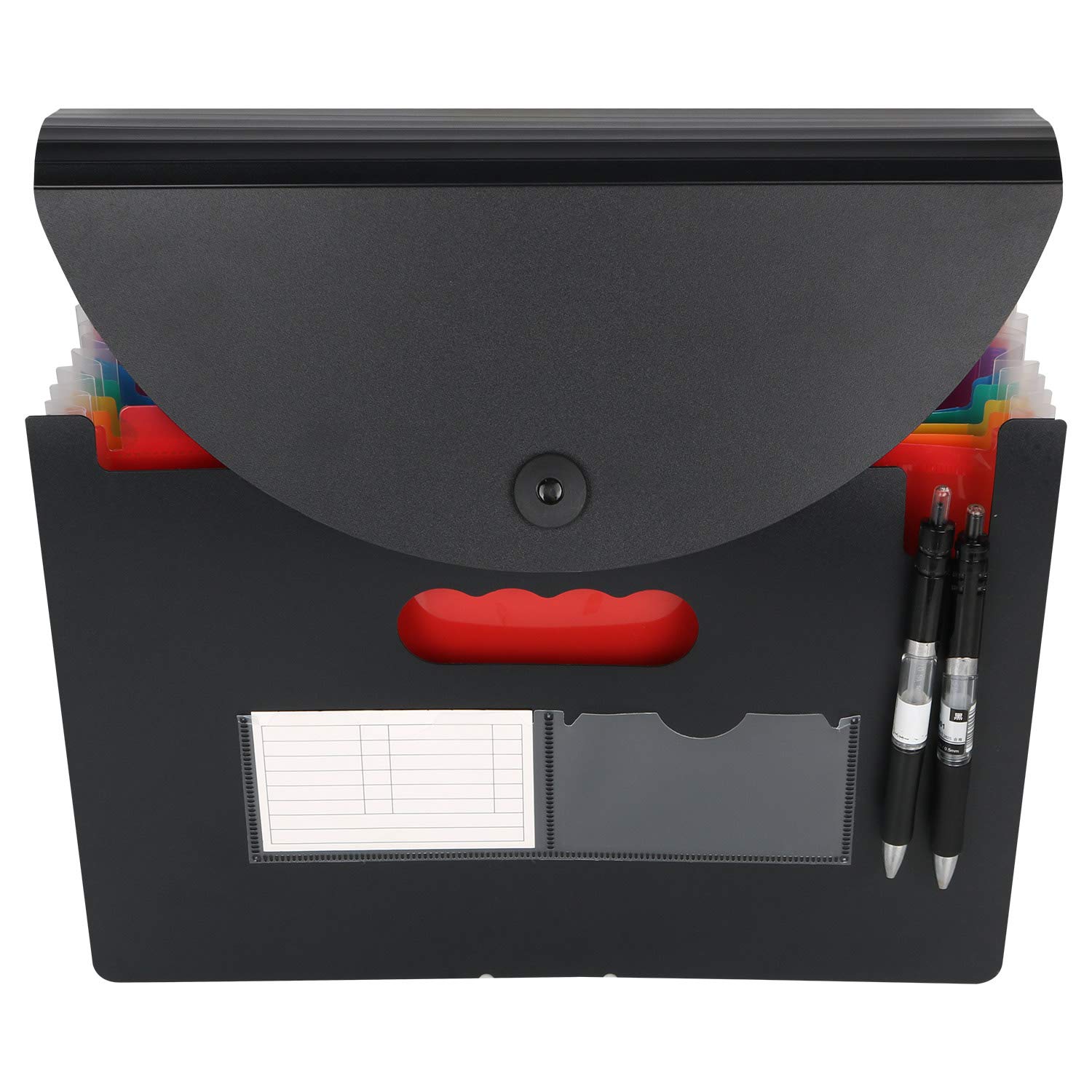 Trieur A4 - Trieur Papiers Organiseur Documents Trieur Extensible Accordéon Document Avec Plastique Fichier de ABC life (24 poches)