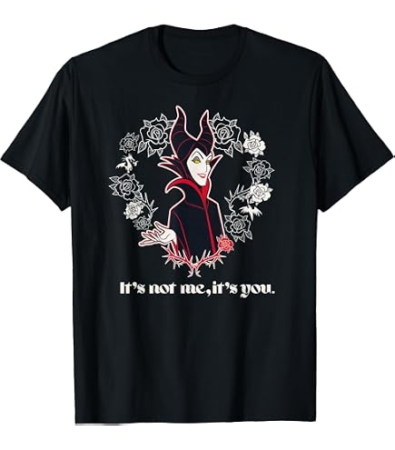 Amazon.com: Disney Sleeping Beauty Maleficent Outline Flame T