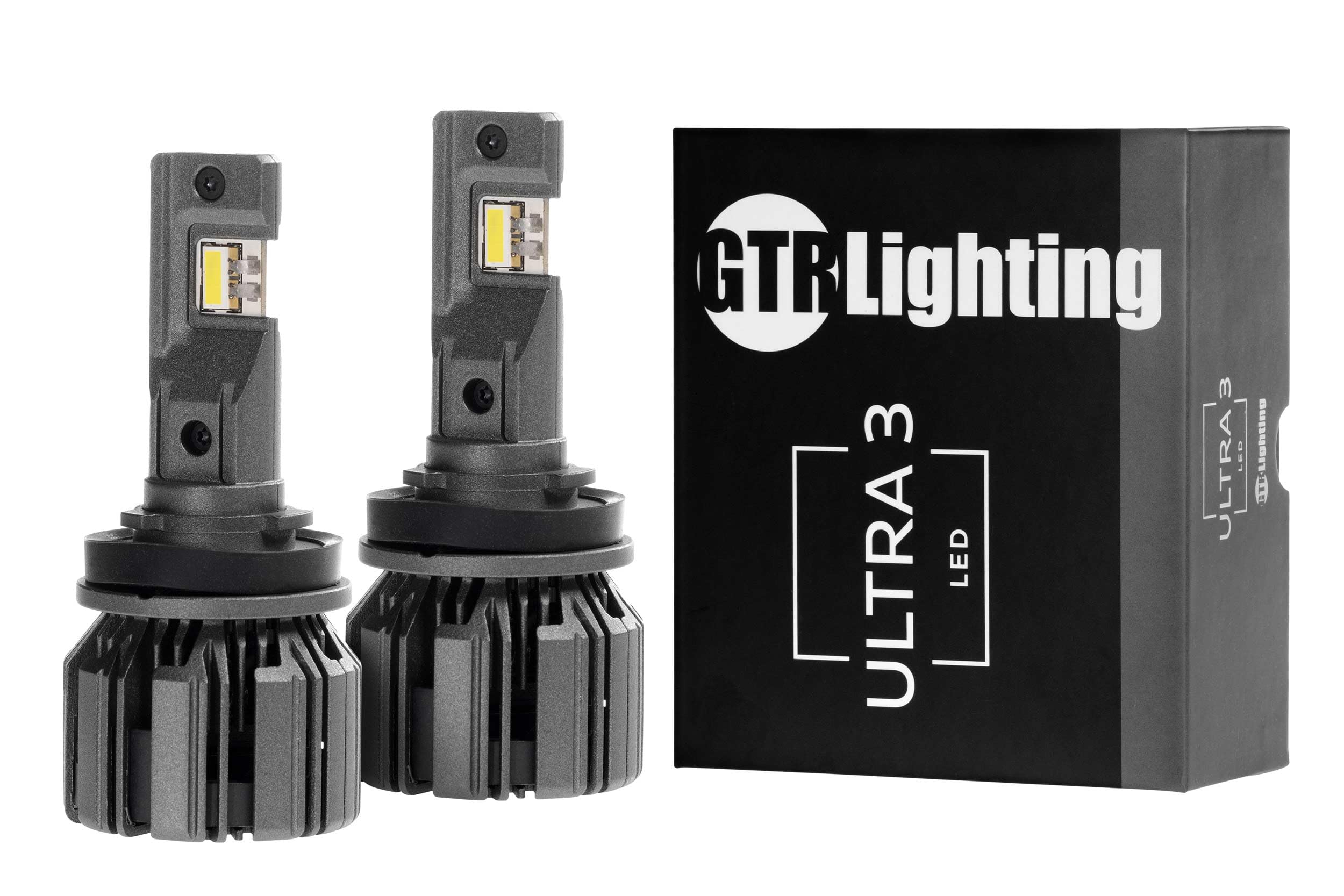GTR Lighting H11/H9/H8 Ultra 3, Pair of LED Bulbs