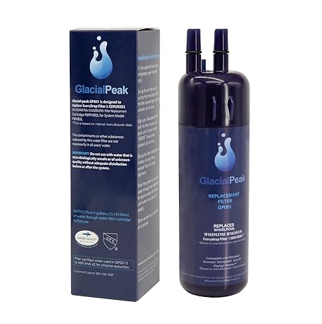 Filtro de agua W10295370A, repuesto para filtro de agua Whirlpool ...