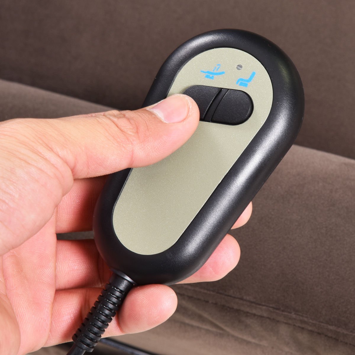 Giantex Power Lift Chair Recliner for Elderly Soft and Warm Fabric