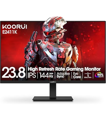 Amazon.com: KOORUI 27 inch 4K UHD(3840x2160) IPS Ultra-Thin