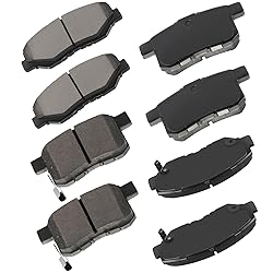 cciyu D958 D1451 Front Rear Ceramic Brake Pads Kits