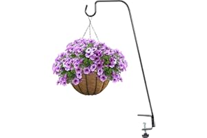 BOLITE 18013 Deck Bird Feeder Hanger, Heavy Duty Extended Reach Deck Hook for Bird Feeders, Planters, Lanterns, Wind Chimes, Holiday Decorations and More