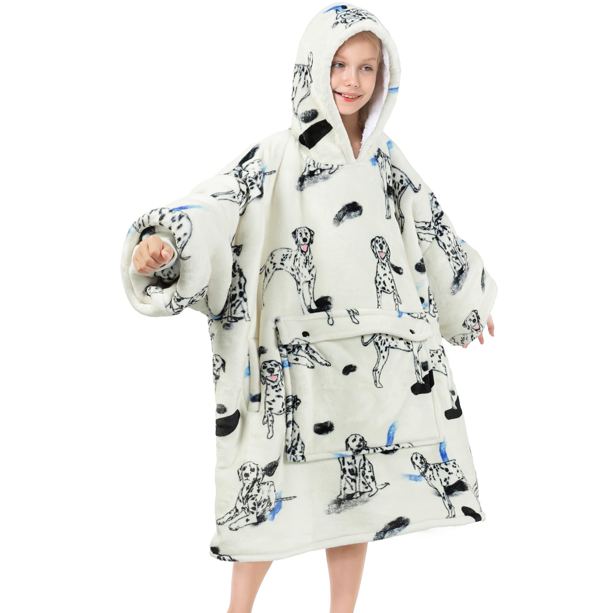 Narecte Kids Blanket Hoodie Kids Hoodie Blanket Kids Wearable Blanket Kids,Wearable Blanket,Oversized Sweatshirt Birthday Gifts for Teen Girl Year Old Boy Gift Ideas Banana for Teen Kids