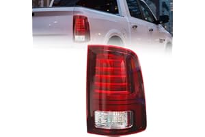 Right Passenger Outer LED Tail Light Assembly Compatible with 2013-2018 Ram 1500 2014-2018 Ram 2500 3500 Rear Taillight Signa