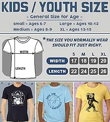 Kid XL - Bigfoot Guitar T Shirt Jump Vintage Cool