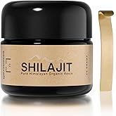 Organic Himalayan Shilajit Resin - 500mg Max Potency, Lab Tested Pure Shilajit for Men and Women, 85+ Trace Minerals Fulvic Acid, Immune Support, Energy & Cognitive Performance, 4 Month Supply, 60g