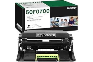 FIESTAEDGE 50F0Z00 Black Imaging Unit (NO Toner) 1-Pack Remanufactured 500Z 500ZG Drum Unit Compatible for Lexmark 500Z 50F0Z00 50F0Z0G for MS310 MS410 MS510 MS610 MX310 MX410 MX510 MX610 Series Printer