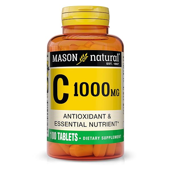 MASON NATURAL VITAMIN C 1,000 MG, 100 DAY...