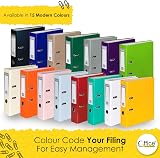 Office Centre 1x Orange A4 Lever Arch File 75mm Spine 500 Sheets view 4