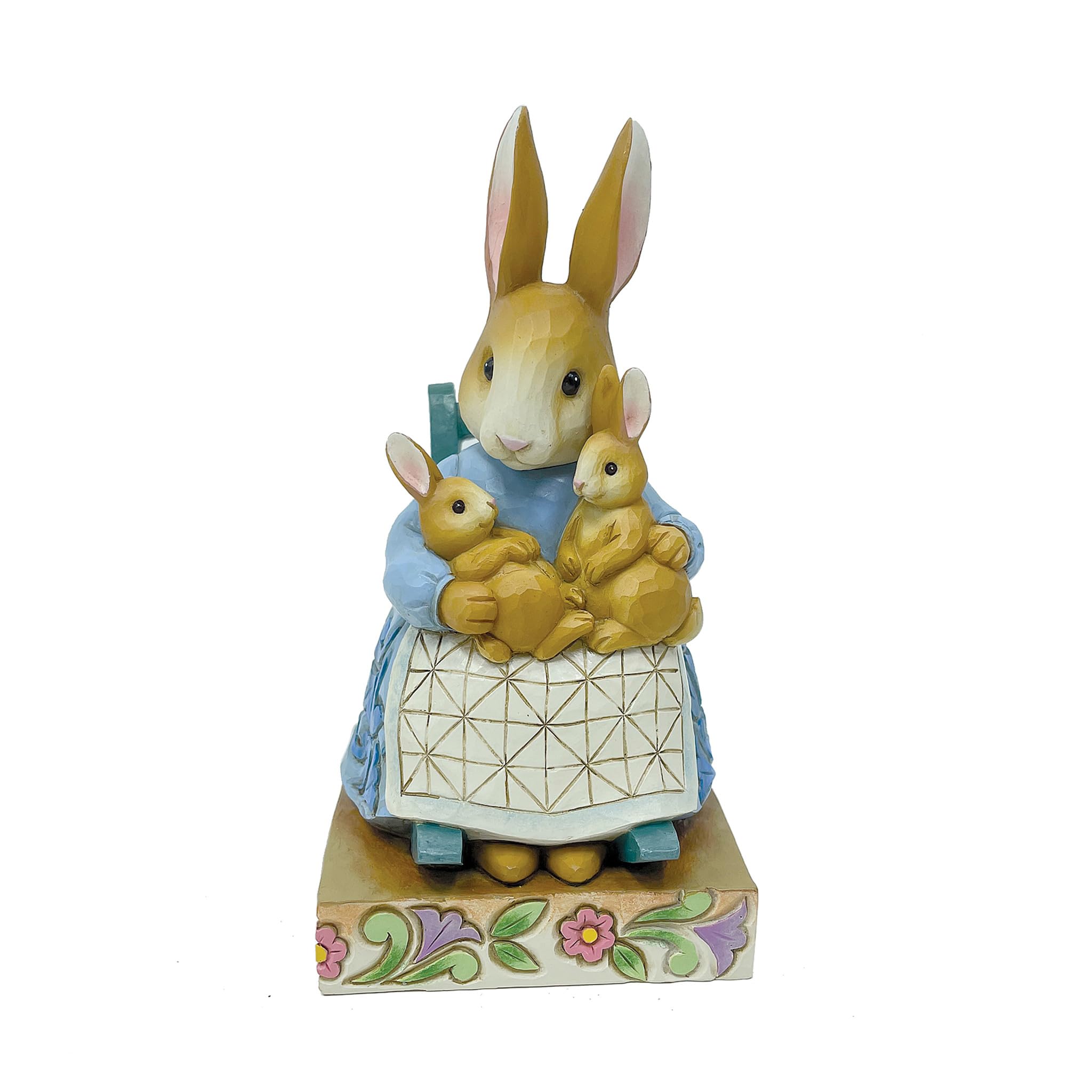 Enesco Jim Shore Bpjs Mrs Rabbit & Bunnies Figurine