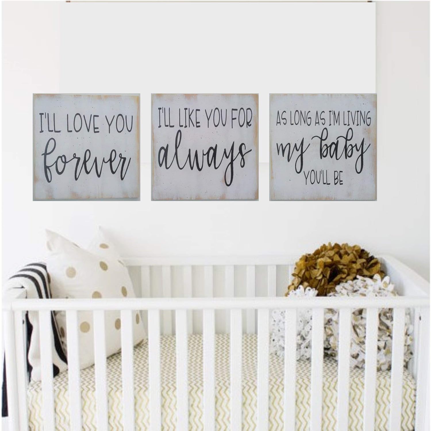Amazon Com I Ll Love You Forever Nursery Wall Decor For Boy Or