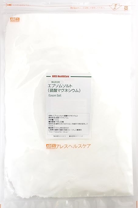 Amazon エプソムソルト 1kg アレスヘルスケア ドラッグストア
