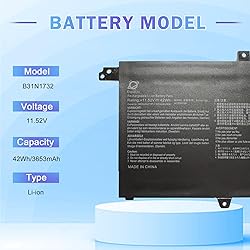 Espacio B31N1732 Laptop Battery Replacement for