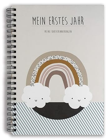 Mein Erstes Jahr Das Babybuch Zum Selber Eintragen Cyberzwerge Amazon De Baby
