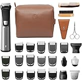 PHILIPS Multi Groomer 29 Piece Mens Grooming Kit, Trimmer for Beard, Head, Body, and Face - Premium Storage case