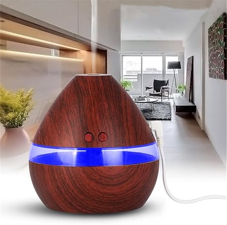 Amazon Co Jp Iajilehu 卓上加湿器 超音波式 300ml大容量アロマ加湿器 イト 花粉症対策 オフィス乾燥対策 超静音省エネ 小型 除菌 雰囲気作り 空焚き防止 木目調 超静音 部屋 オフィス 乾燥 花粉症対策 省エネ 空気清浄 小型 空気浄化機 乾燥 花粉症対策 部屋 車載