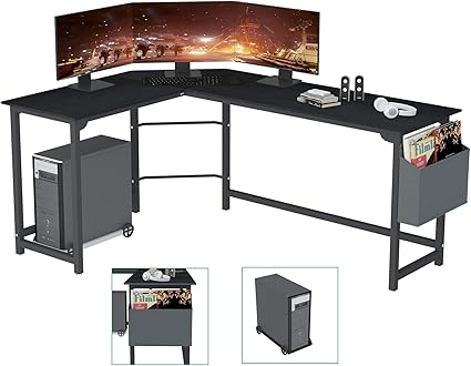 SZXKT L Shaped Desk Home Office Corner Desk 67"