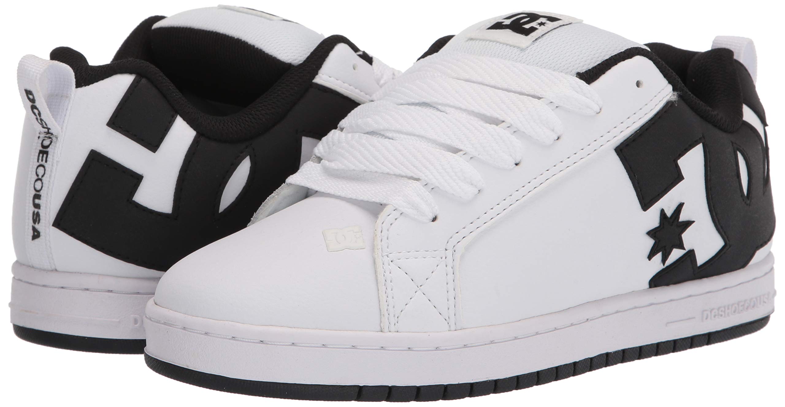 DC Mens Court Graffik Casual Low Top Skate Shoe SneakerSkate Shoe