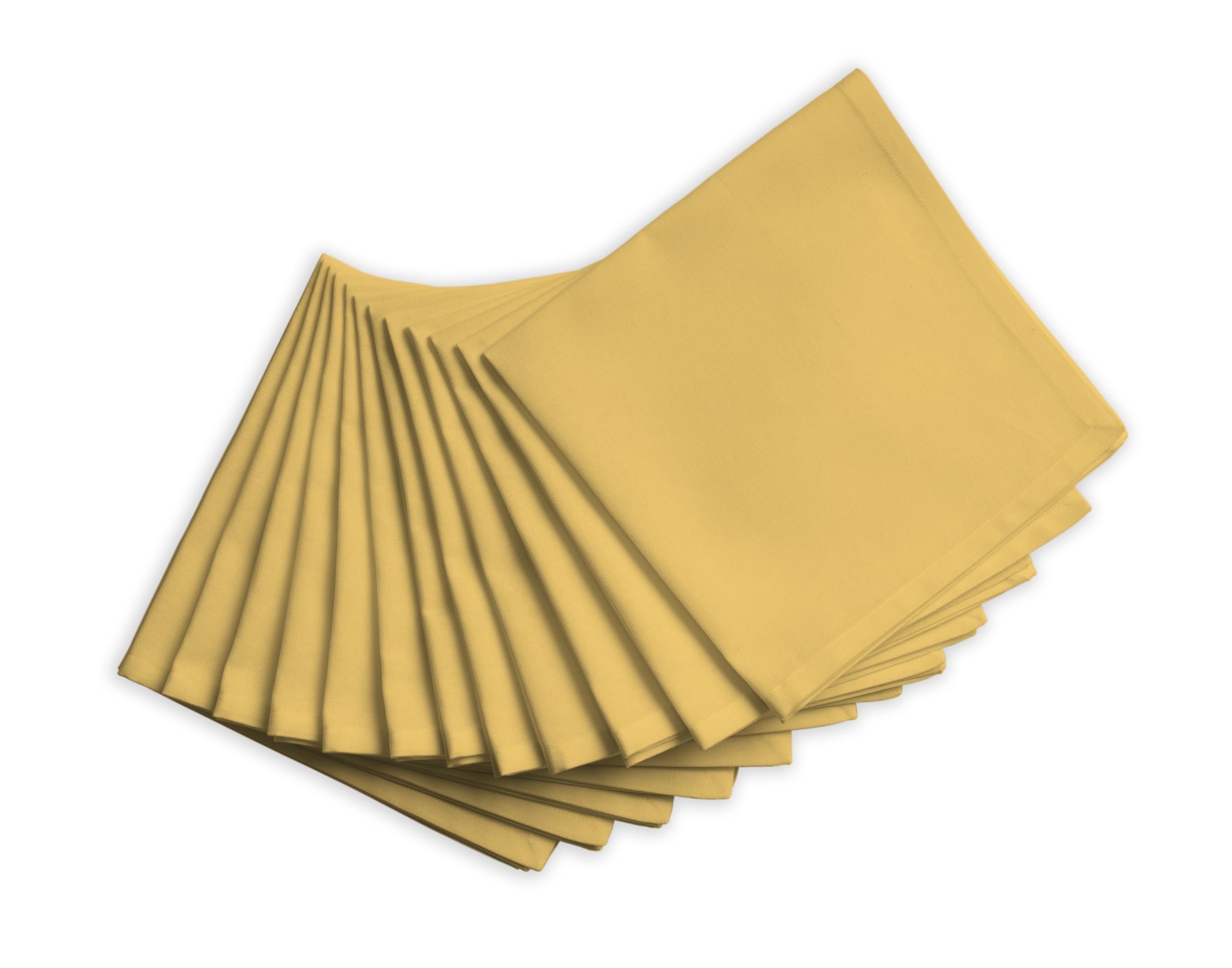 Calicot Cloth Napkins 100% Cotton Everyday Set of 12 Dinner Napkins Cloth Washable, Kitchen, Party, Wedding, Restaurant - Gifts for Mothers Day (Snap Dragon, 20" X 20")