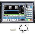 CNCTOPBAOS DDCS Expert CNC Controller 4-Axis Linkage,G Code M Code Offline Standalone Motion Control System,Spindle/Servo/Stepper Motor for Engraving Milling Machine,Lathe,CNC Router,Plasma Cutters