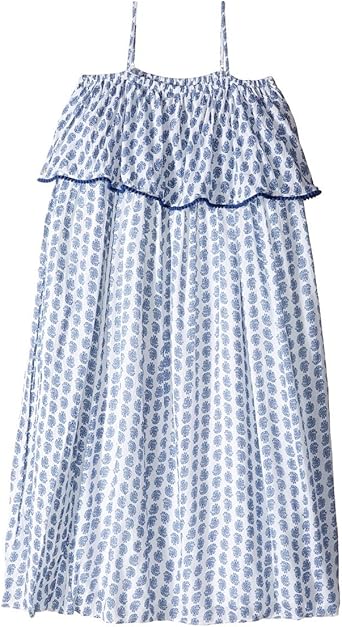 paisley print summer dress