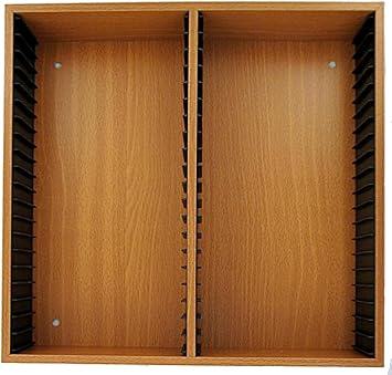 Hama - Caja para 40 DVD madera: Amazon.es: Electrónica