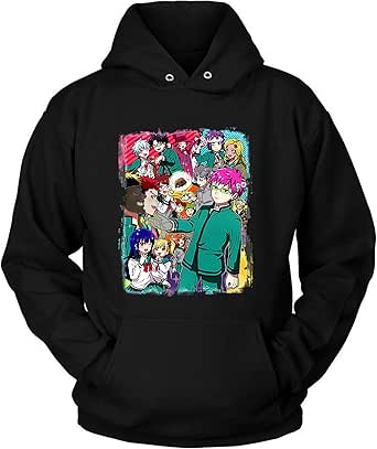 Amazon.com: Saiki K Hooddie The Disastrous Life of Saiki K Manga Hoodie