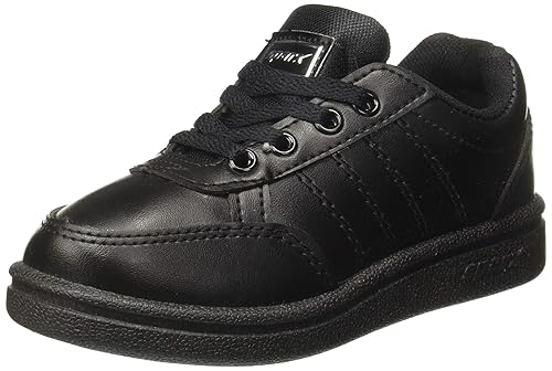 sparx black school shoes