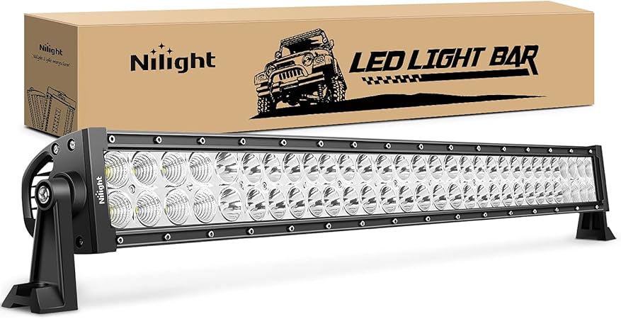 Amazon Nilight Ledライトバースポット洪水コンボ32インチ180 W Led駆動ランプoff Road Lights Led作業 ライトボートジープランプ 2年保証 車 バイク 車 バイク