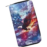 COEQINE Animal Wallet, Cute Chicken Long Leather Money Bag, Handbag With Zipper for Coin Phone, Travel Handbag for Party