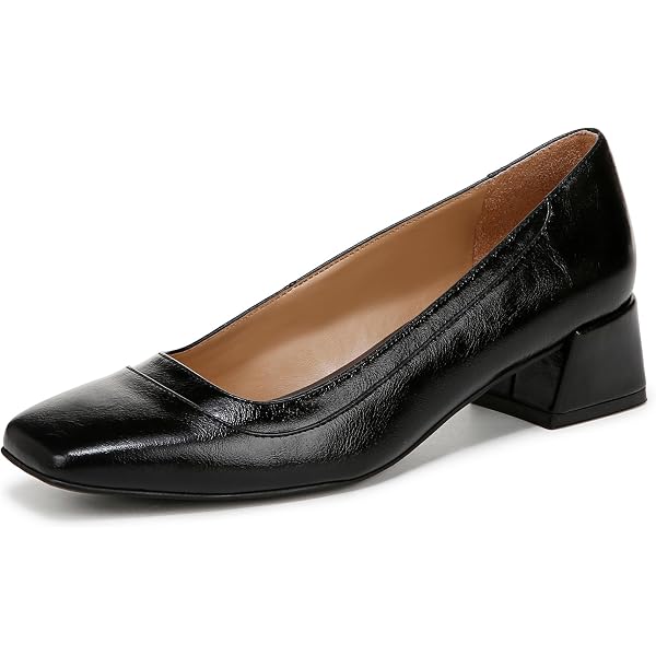 Amazon.com | Naturalizer Womens Karina Low Block Heel Square Toe
