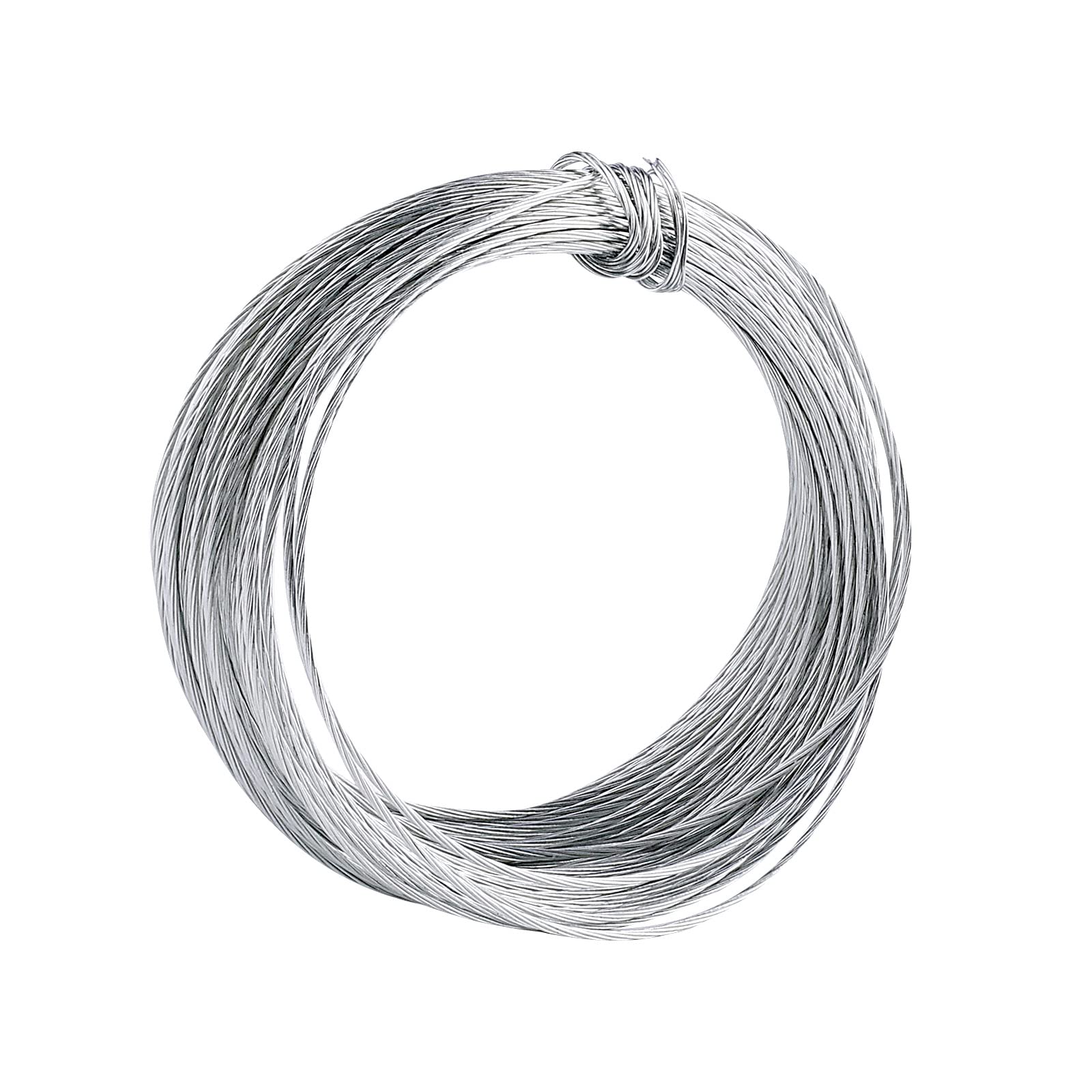 32.5ft/10m Picture Frame Hanging Wire, 1mm/0.04inch Heavy Duty Metal Wire for Photo Artwork and Picture Hanging