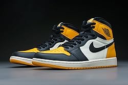 Jordan Mens Air 1 High OG 555088 711 Taxi - Size 10