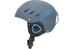 STOMP Ski & Snowboarding Snow Sports Helmet with Build-in Pocket in Ear Pads for Wireless Drop-in Headphone