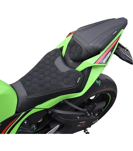 Amazon.com: ZXMOTO Motorcycle Rear Pillion Passenger Seat for 2007