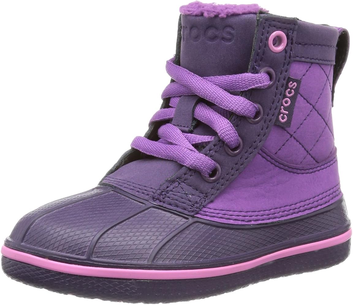 purple duck boots